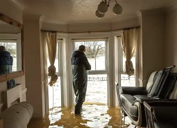 water damage restoration service Blanca